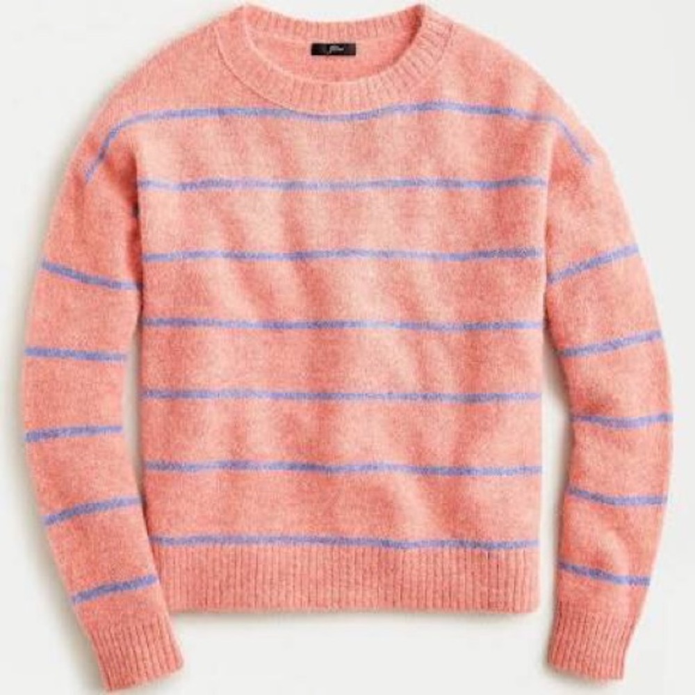 J. Crew Alpaca Striped Sweater